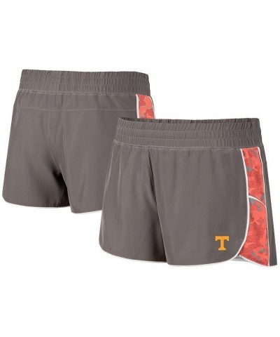 Women's Gray Tennessee Orange Tennessee Volunteers Pamela Lined Shorts Gray, Tennessee Orange $21.56 Shorts